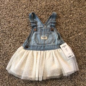NWT OshKosh B’gosh tutu overalls